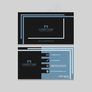 家居装饰高档高端名片