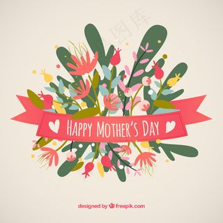 可爱的母亲节背景