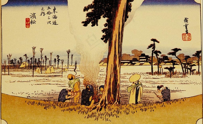 日本绘画图片