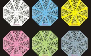 新锐美眉豹纹雨伞图片