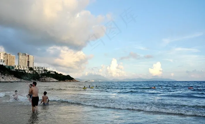 大梅沙海边图片