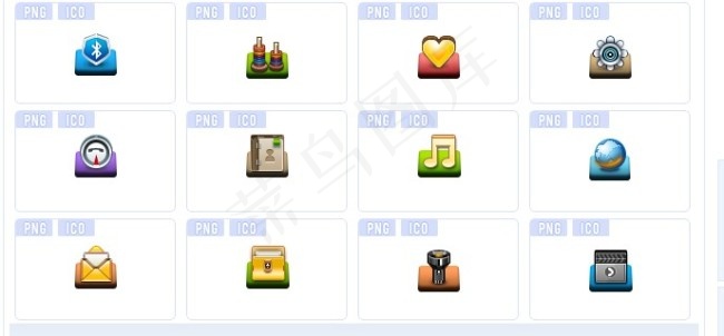 网站设计小图标下载