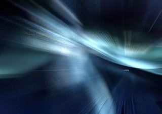 蓝色倾斜射线背景