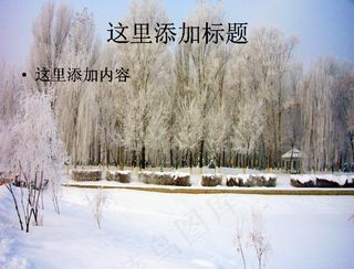 2013新春雪花飞舞高清电脑pp...
