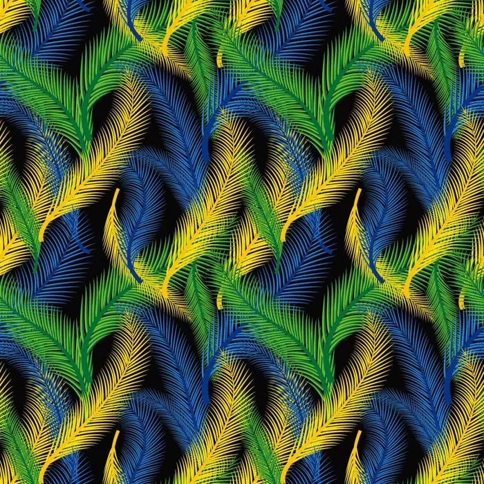 羽毛设计图eps,ai矢量模版下载