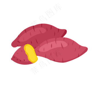 果实烤红薯果实烤红薯