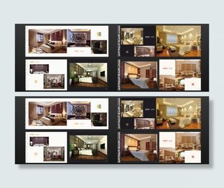 软包设计画册高端大气背景欧式和现在...