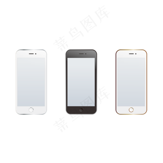 iPhone手机外型写实质感元素