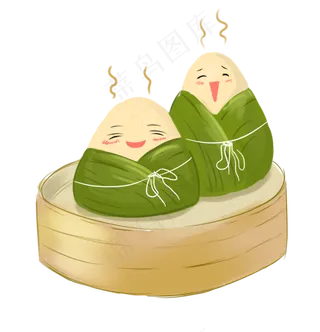 端午节热气腾腾的粽子端午节热气腾腾的粽子,免抠元素