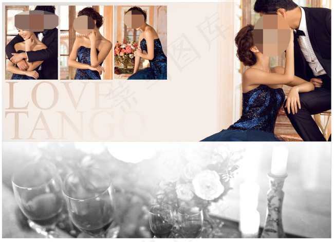 婚纱素材模板下载(6200X4500(DPI:254))psd模版下载