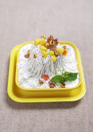 海南焦香西米布丁图片