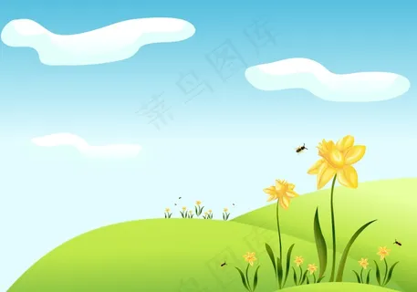 儿童卡通相册PSD分层模板,免抠元素