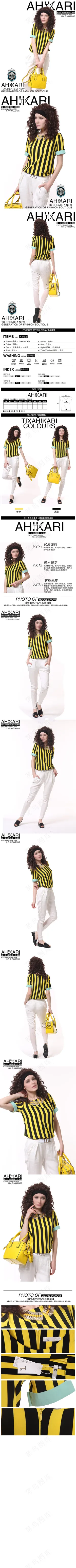 女装打底衫详情页细节描述PSD素材...