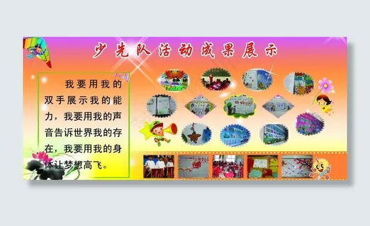 成果展示版面图片