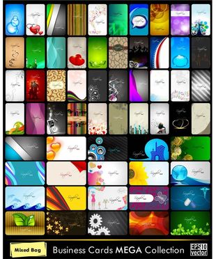 高档大气精致简洁名片设计模板