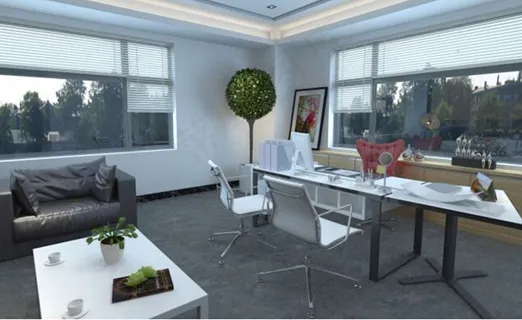 办公室整体模型免费下载,