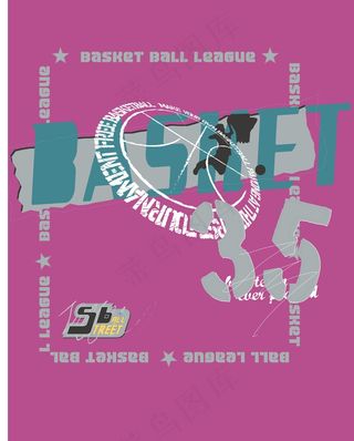 T恤图案设计图文组合