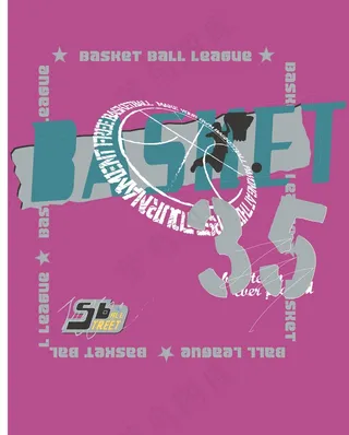 T恤图案设计图文组合