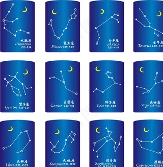12星座图片