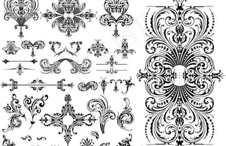 欧洲模式EPS矢量素材