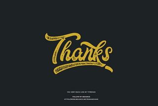 大气英文手写字体海报设计字体素材