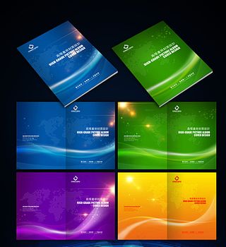 高档画册封面设计图片