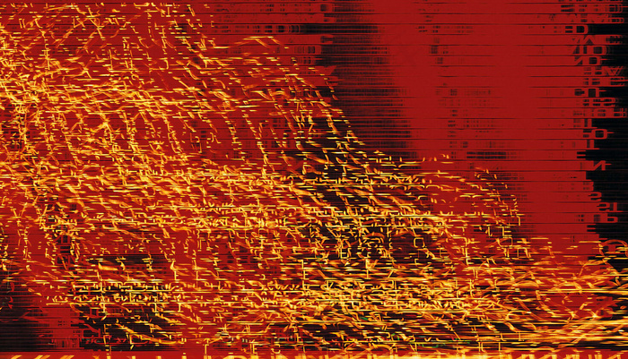 霓虹黄色字母背景