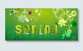 春天海报图片