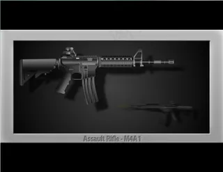 M4A1开枪子弹发射flash