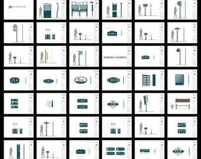 金鹰海景导视系统 标识系统图片