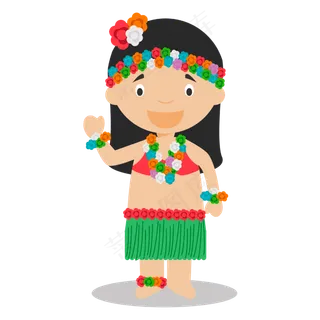 手绘创意传统少数民族文化PNG