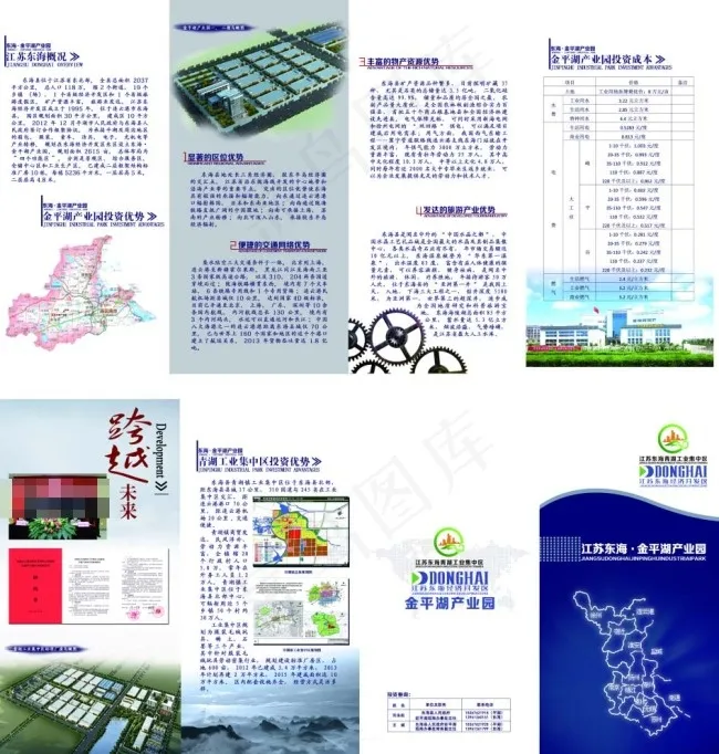 企业园四折页(6756X7087(DPI:300))psd模版下载