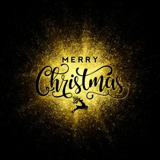 金色圣诞节背景设计
