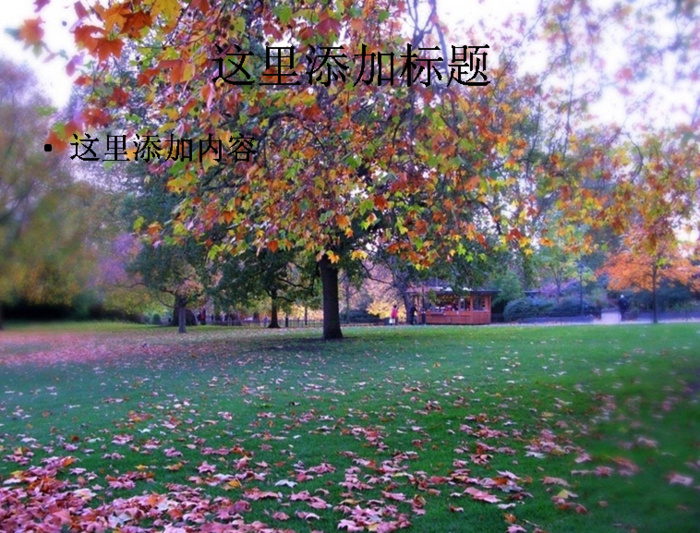 电脑高清ppt封面自然风景背景图...