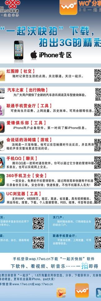 iphone二维码图片(4724X12598(DPI:200))psd模版下载