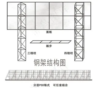 钢架结构图片