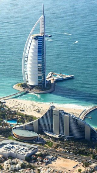 迪拜帆船酒店高清摄影图片