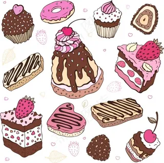 手绘甜点