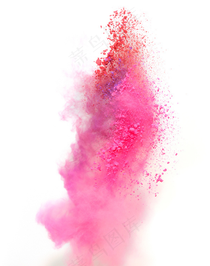 烟雾爆炸彩色