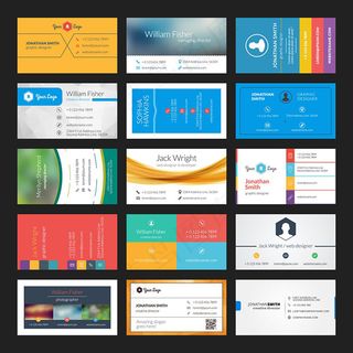 WIN10风格时尚名片