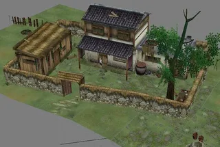 太平村2层农家小院 游戏低模