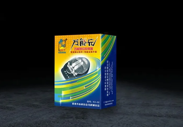万能充电器 (展开图)图片cdr矢量模版下载