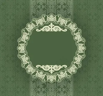 欧式花纹背景图片