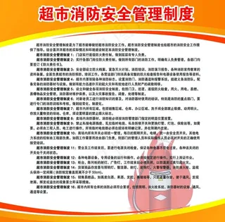 消防安全管理制度图片