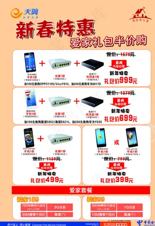 新春特惠爱家礼包海报图片