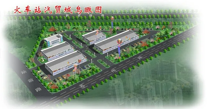 小区效果图图片(5000X2915(DPI:300))psd模版下载