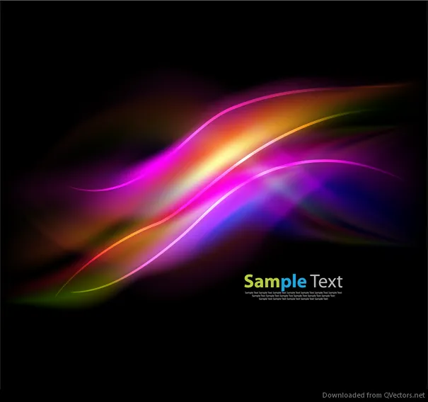 摘要多彩波大..eps,ai矢量模版下载