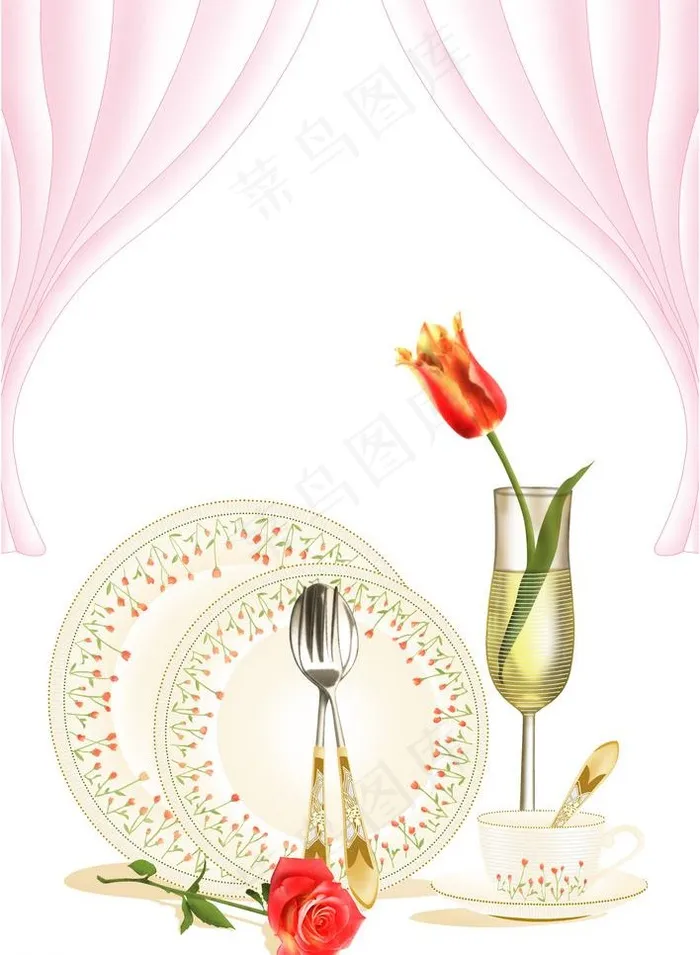 家用餐具图片(3543X5123(DPI:300))psd模版下载