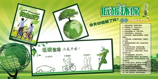 低碳环保宣传海报