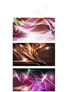 超酷线条横幅BANNER矢量素材